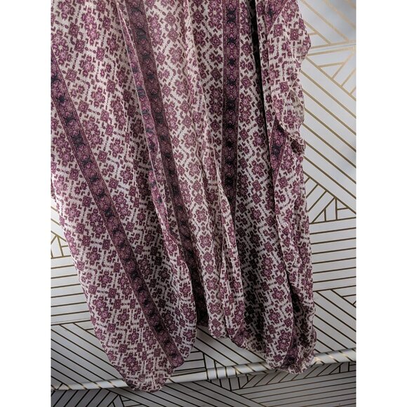 Brandy Melville Women's Boho Kimono Shawl Open Front Sheer Festival Size Small - Picture 3 of 7